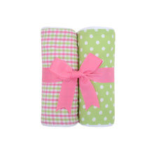 Load image into Gallery viewer, Set of 2 Fabric Burps