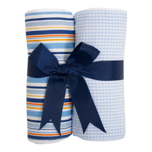 Load image into Gallery viewer, Set of 2 Fabric Burps