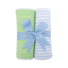 Load image into Gallery viewer, Set of 2 Fabric Burps