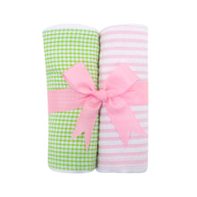 Load image into Gallery viewer, Set of 2 Fabric Burps