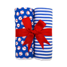 Load image into Gallery viewer, Set of 2 Fabric Burps