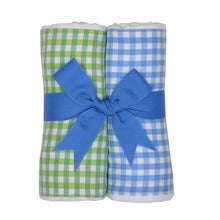 Load image into Gallery viewer, Set of 2 Fabric Burps