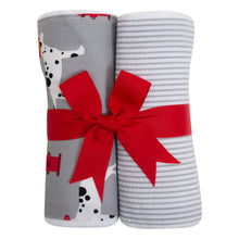 Load image into Gallery viewer, Set of 2 Fabric Burps