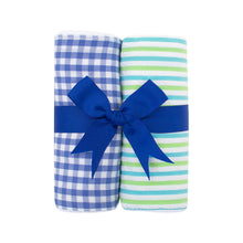 Load image into Gallery viewer, Set of 2 Fabric Burps