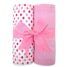 Load image into Gallery viewer, Set of 2 Fabric Burps