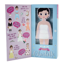 Load image into Gallery viewer, Charlotte Magnetic Dress Up Doll
