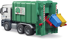 Load image into Gallery viewer, TGS Rear Loading Garbage Truck Green