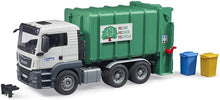 Load image into Gallery viewer, TGS Rear Loading Garbage Truck Green