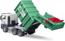 Load image into Gallery viewer, TGS Rear Loading Garbage Truck Green