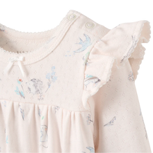 Load image into Gallery viewer, Meadow Mouse Organic Pointelle Jumpsuit