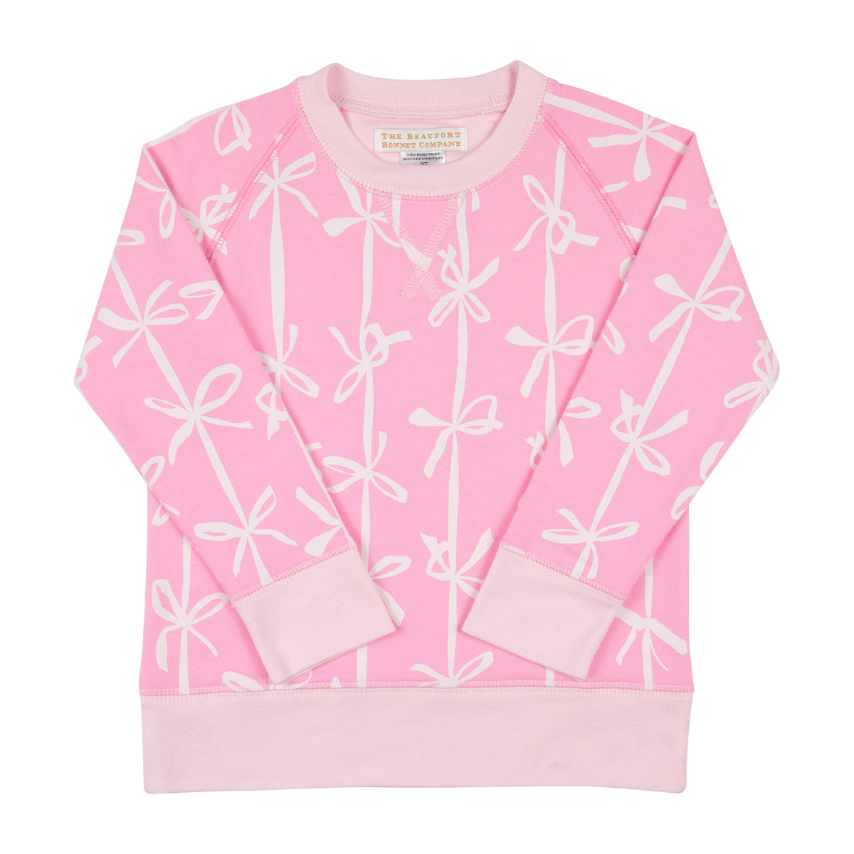 Cassidy Crewneck Pink Braselton Bows main image 0