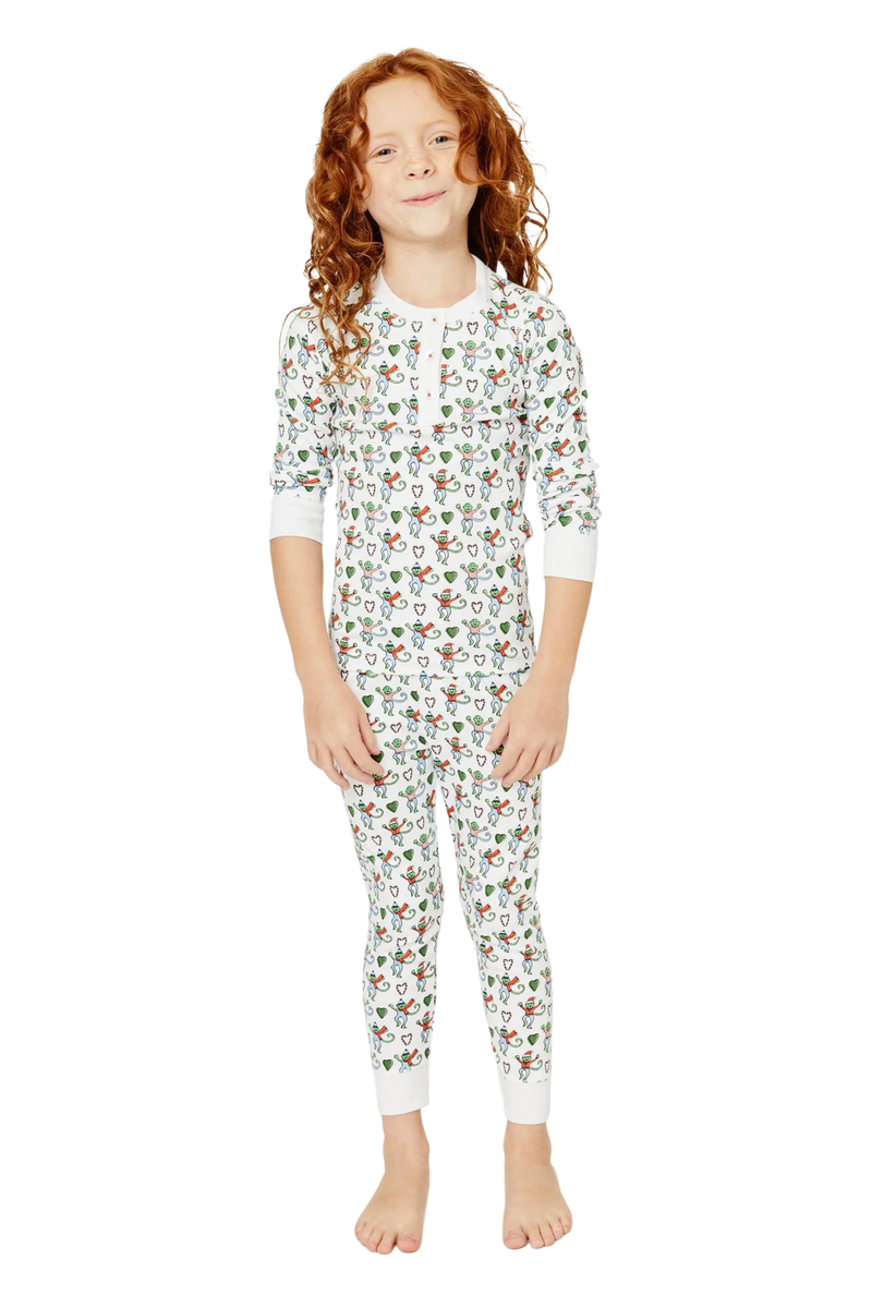 Kids Merry Monkey Pajamas Belles & Beaux®