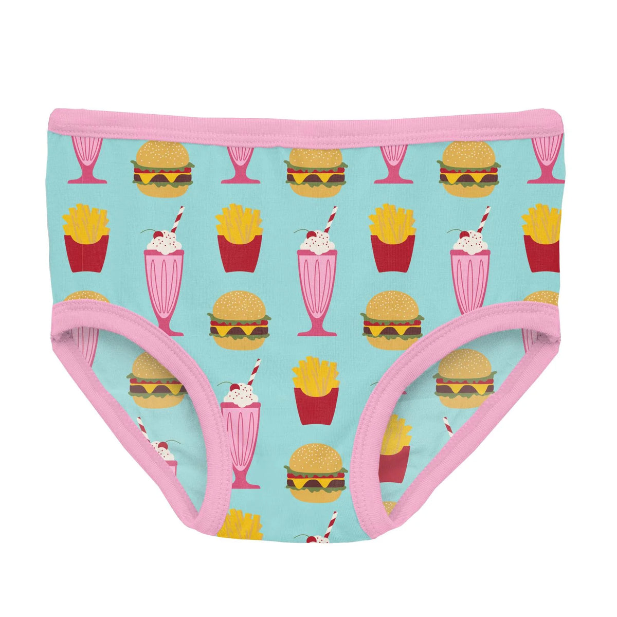 Summer Sky Cheeseburger Girls Underwear Belles & Beaux®