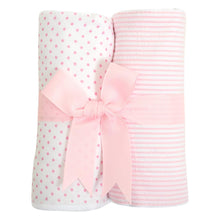 Load image into Gallery viewer, Set of 2 Fabric Burps