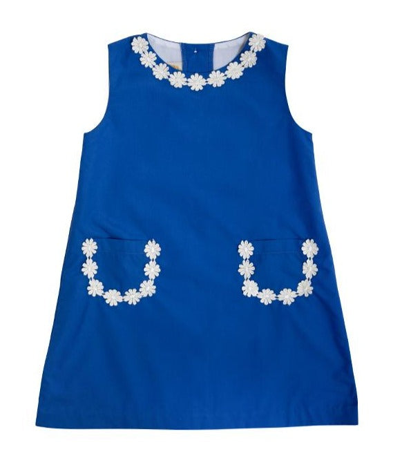 Holly Day Dress - Rockefeller Royal with Worth Avenue White main image 1