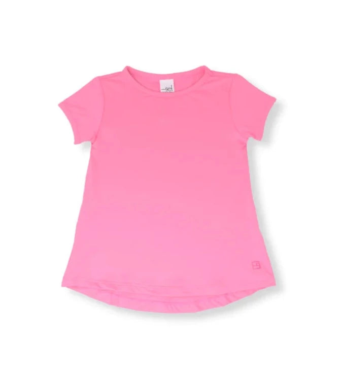 Bridget Basic Tee - Cotton Candy Pink/Floral main image 0