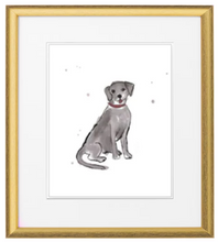 Load image into Gallery viewer, Puppy Dog Prints - Framed