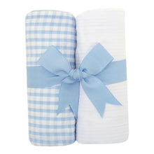 Load image into Gallery viewer, Set of 2 Fabric Burps