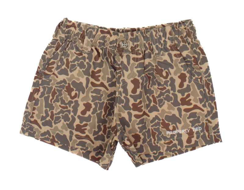 Boys Mallard Short Americana Camo main image 0