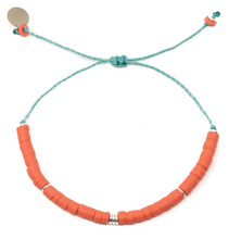 Load image into Gallery viewer, Cali Surfer Bracelet In Silver