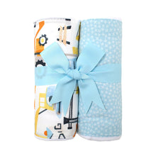Load image into Gallery viewer, Set of 2 Fabric Burps