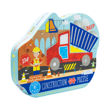 Load image into Gallery viewer, Forty Piece Construction "Truck" Jigsaw Puzzle