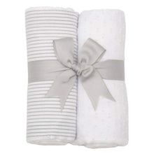 Load image into Gallery viewer, Set of 2 Fabric Burps