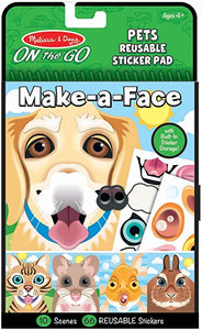 Make A Face Reusable Sticker Pad