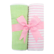 Load image into Gallery viewer, Set of 2 Fabric Burps