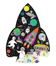 Load image into Gallery viewer, Forty Piece Space "Rocket" Jigsaw Puzzle