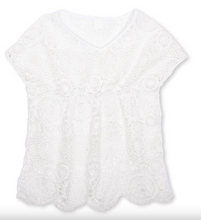 Load image into Gallery viewer, White Crochet Kaftan