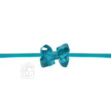 Load image into Gallery viewer, 1/4" Nylon Pantyhose Headbands with Signature Grosgrain Bow
