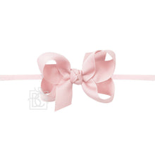 Load image into Gallery viewer, 1/4" Nylon Pantyhose Headbands with Signature Grosgrain Bow
