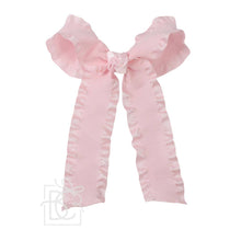 Load image into Gallery viewer, Double Ruffle Tail Bow on Alligator Clip
