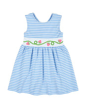 Load image into Gallery viewer, Stripe Knit Dress with Strawberries
