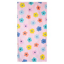 Load image into Gallery viewer, Flowers And Check Quick Dry Towel
