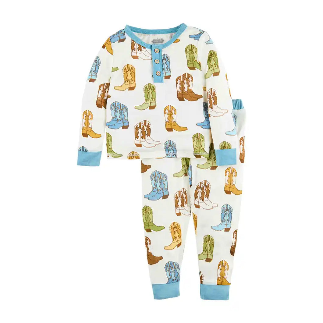 Cowboy Boots Pajama Set