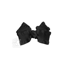 Load image into Gallery viewer, Double Ruffle Bow on Clip
