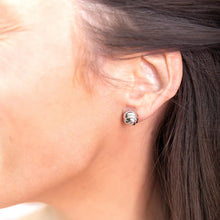 Load image into Gallery viewer, Silver Knot Studs
