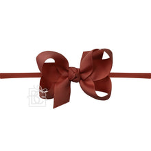 Load image into Gallery viewer, 1/4" Nylon Pantyhose Headbands with Signature Grosgrain Bow
