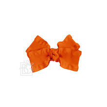Load image into Gallery viewer, Double Ruffle Bow on Clip
