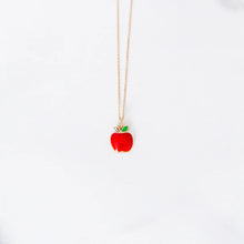 Load image into Gallery viewer, Back To School Apple Necklace
