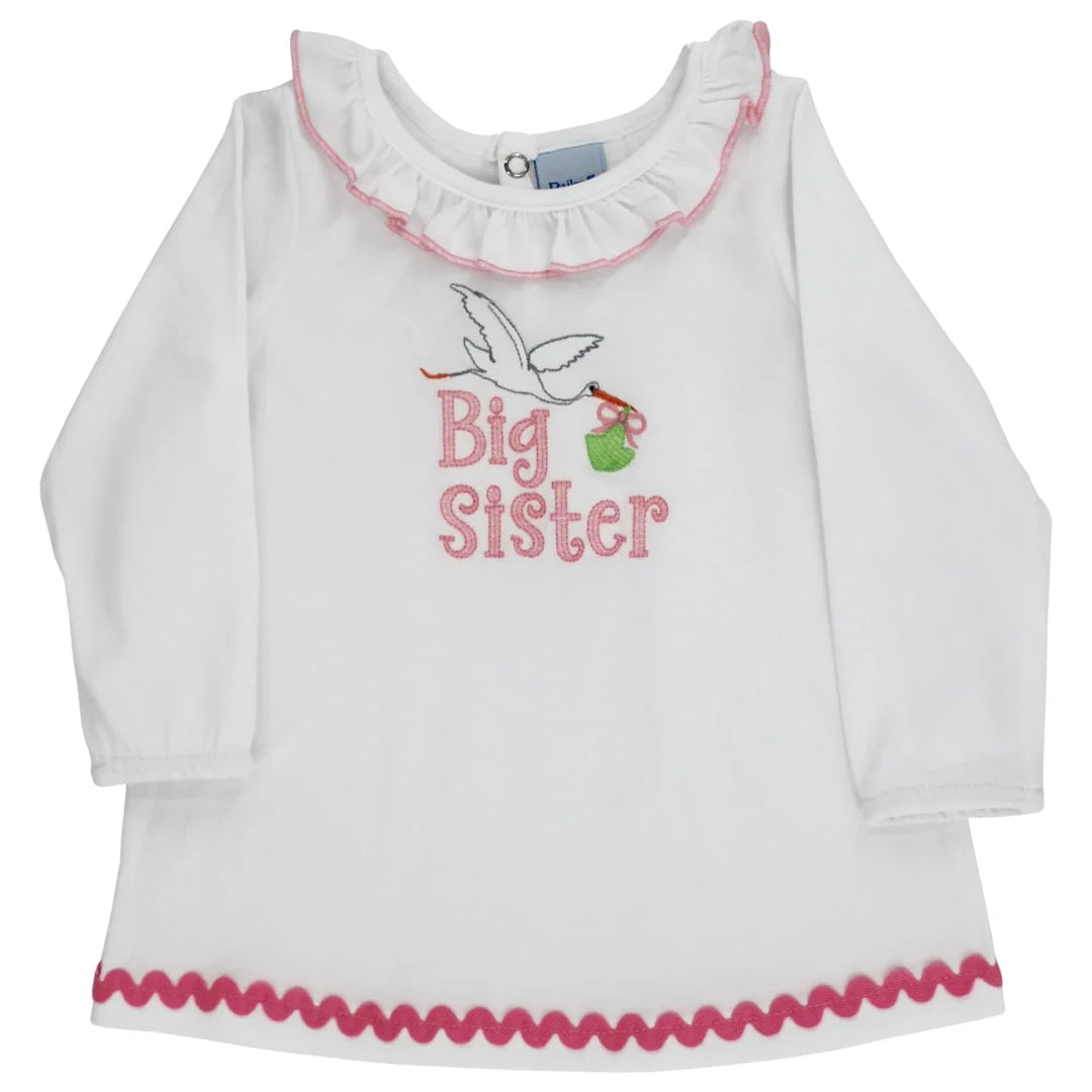 big sister dress White Knit Big Sister Dress – Belles & Beaux®