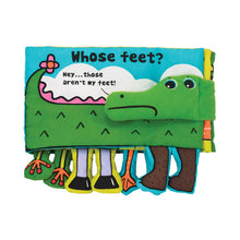 Load image into Gallery viewer, Whose Feet? Soft Activity Book
