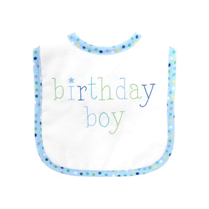 Birthday Boy Toddler Bib