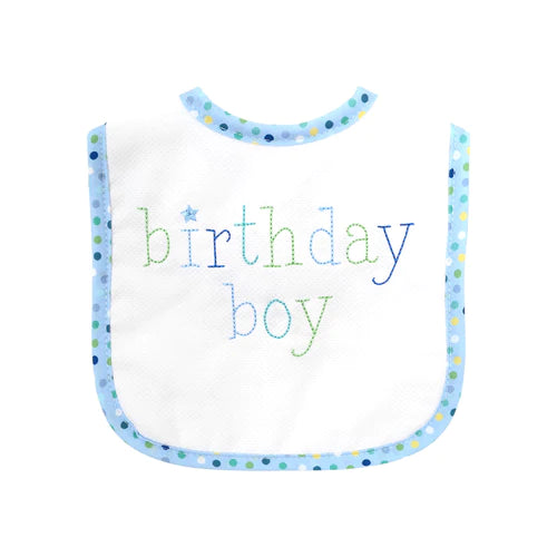 Birthday Boy Toddler Bib