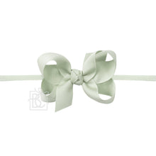 Load image into Gallery viewer, 1/4" Nylon Pantyhose Headbands with Signature Grosgrain Bow
