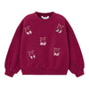 Cherry Embroidered Pullover