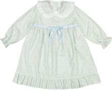 Load image into Gallery viewer, Winter Bloom Blue Nightgown
