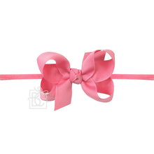 Load image into Gallery viewer, 1/4" Nylon Pantyhose Headbands with Signature Grosgrain Bow
